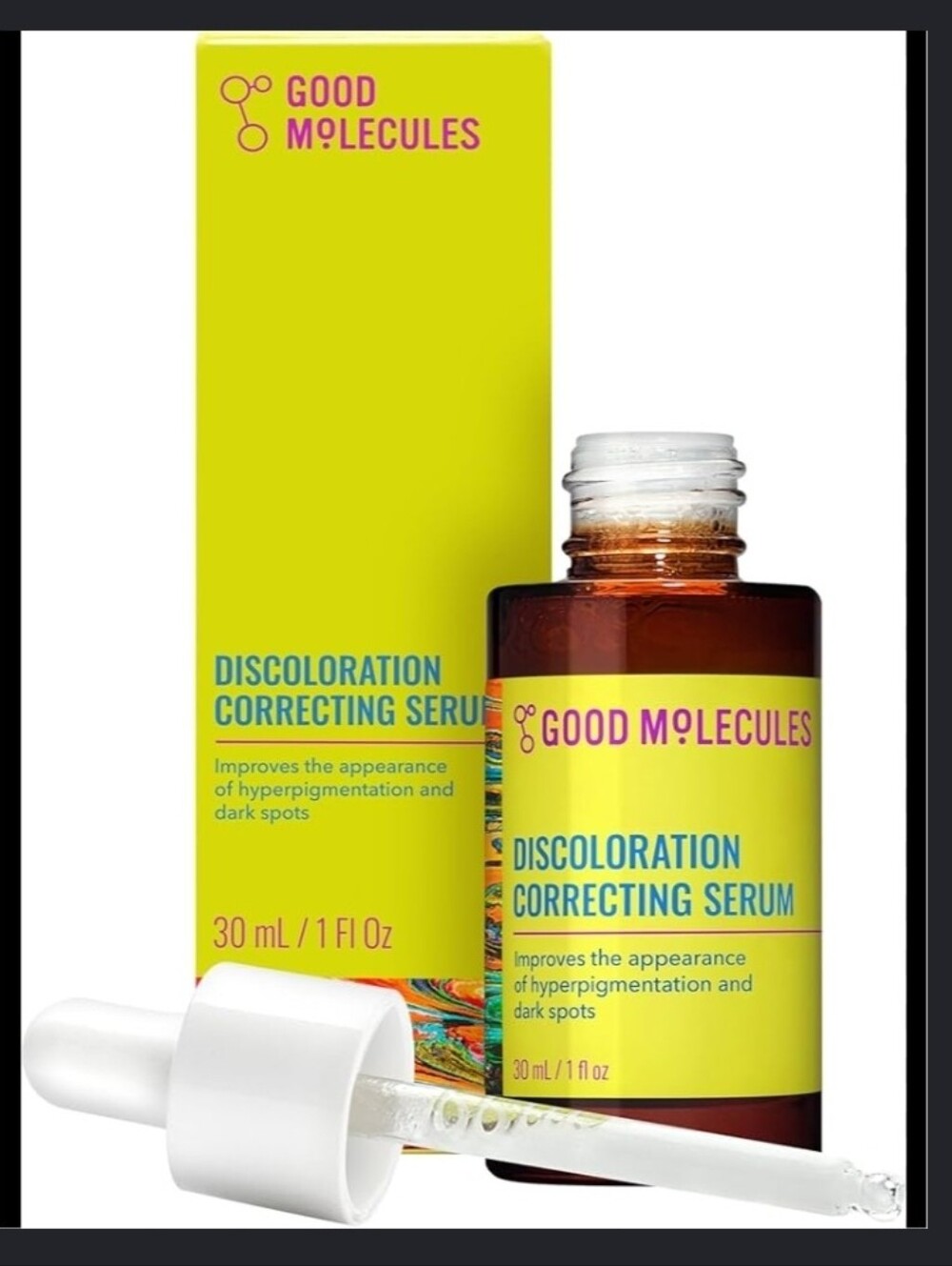 (2) Good Molecules Discoloration Correcting Serum 2 Bottles